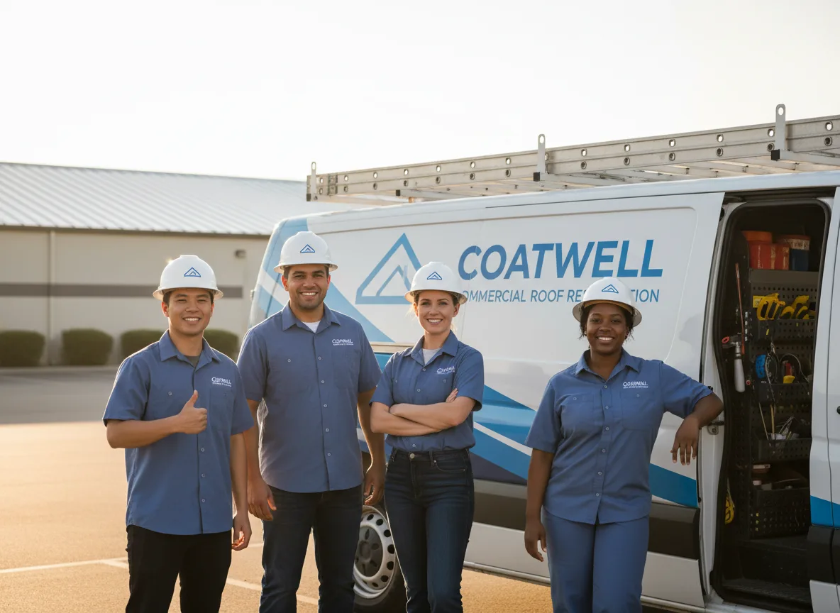 Commercial roof coating company in Clayton, IL